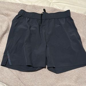 Gray gym shorts